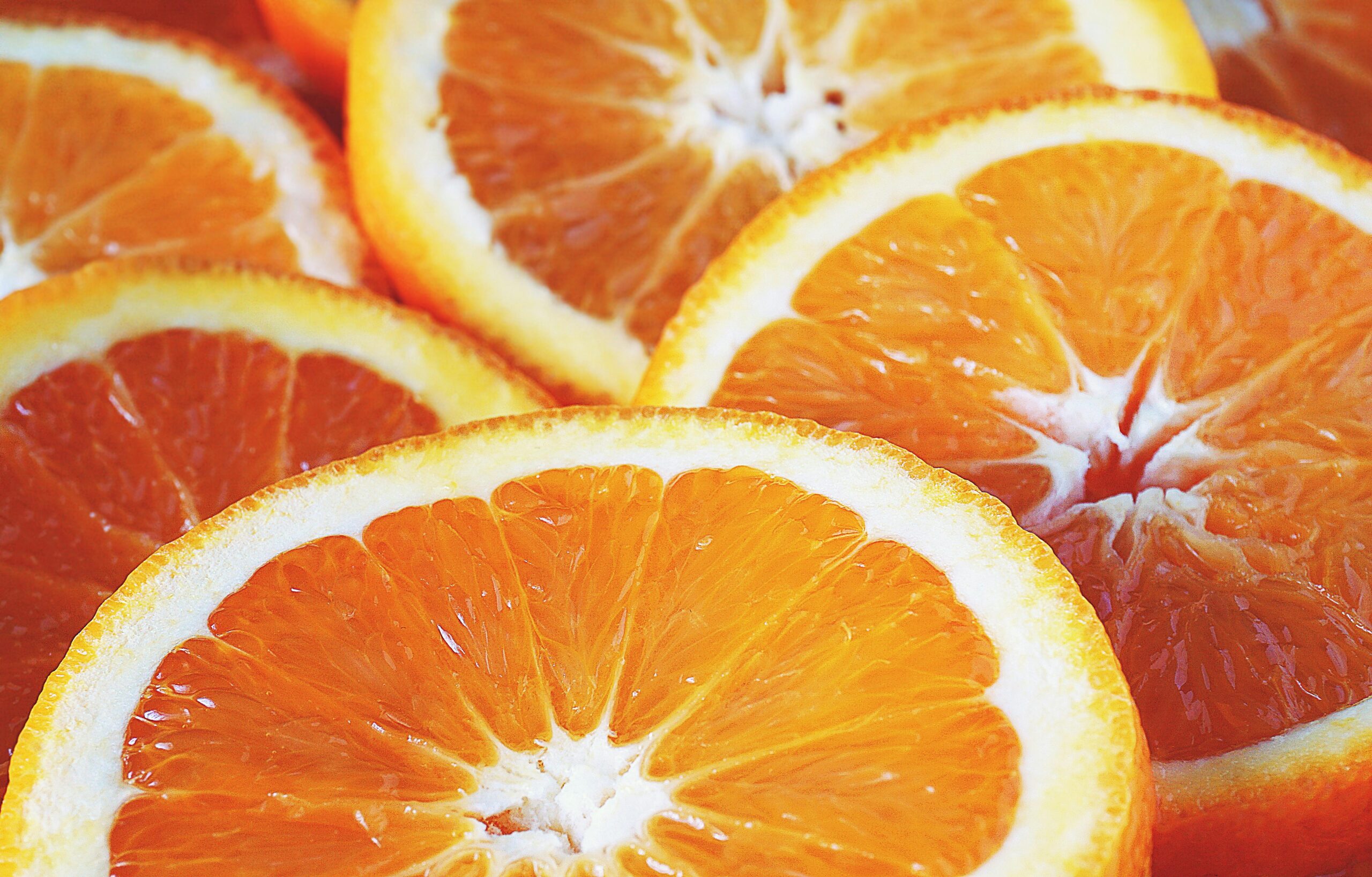Geschnittene Orangen